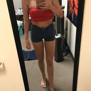 Free People High Waisted Shorts